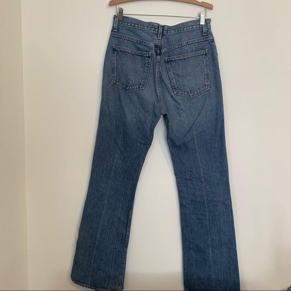 Agolde Blue Flare & Wide Leg Jeans - Picture 6 of 7